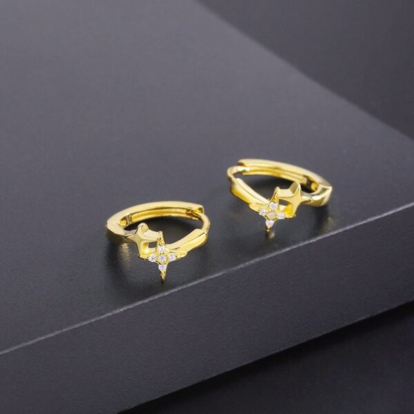 Silvera 飾品 星光閃耀耳環 純銀999